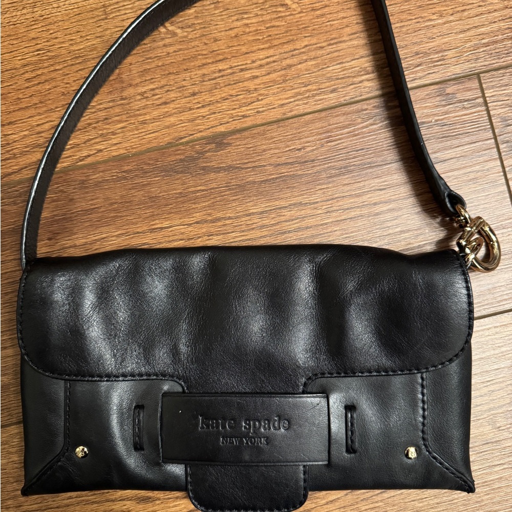 Kate Spade Black Leather Shoulder